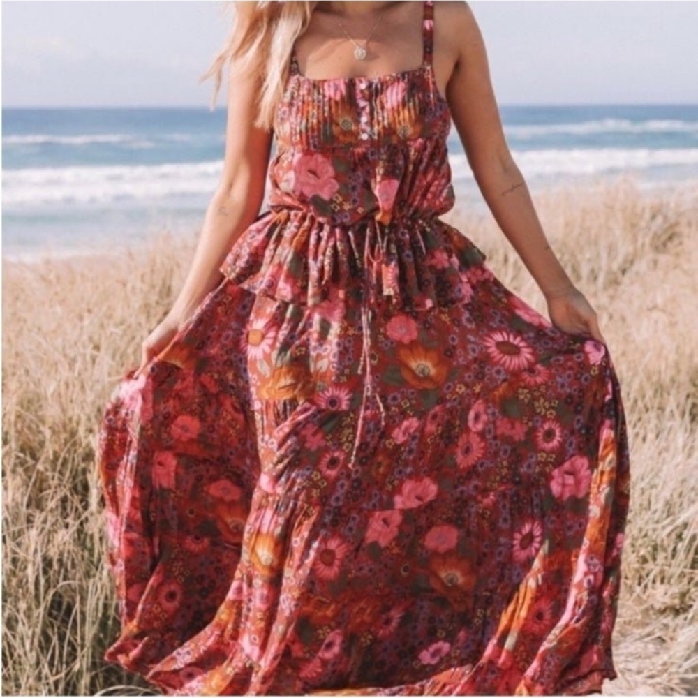 Spell and the Gypsy daisy maxi skirt small